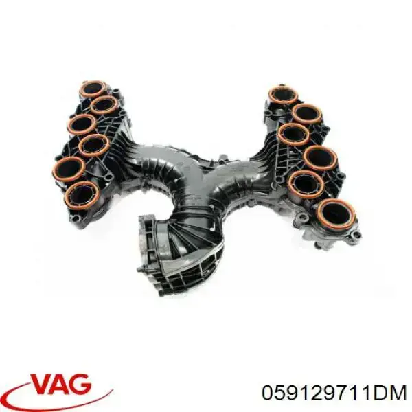 059129711EA VAG Tubo coletor de admissão
