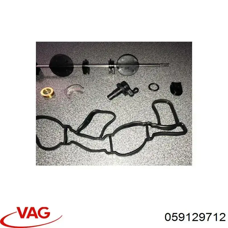 Tubo coletor esquerdo de admissão 059129712 VAG