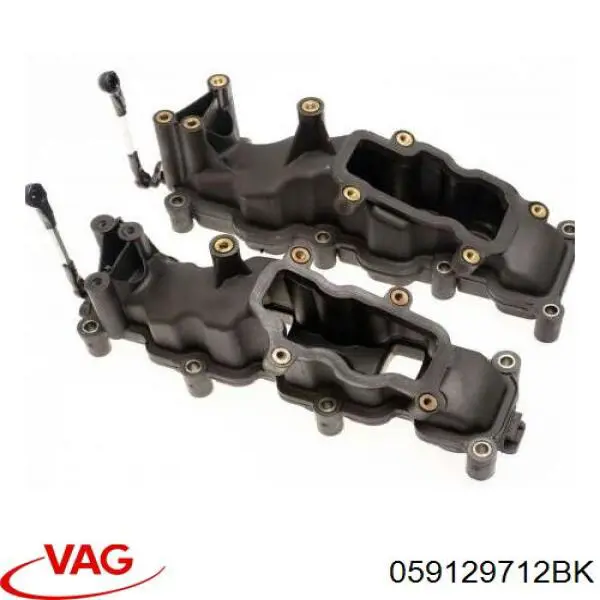 059129712BK VAG Tubo coletor direito de admissão