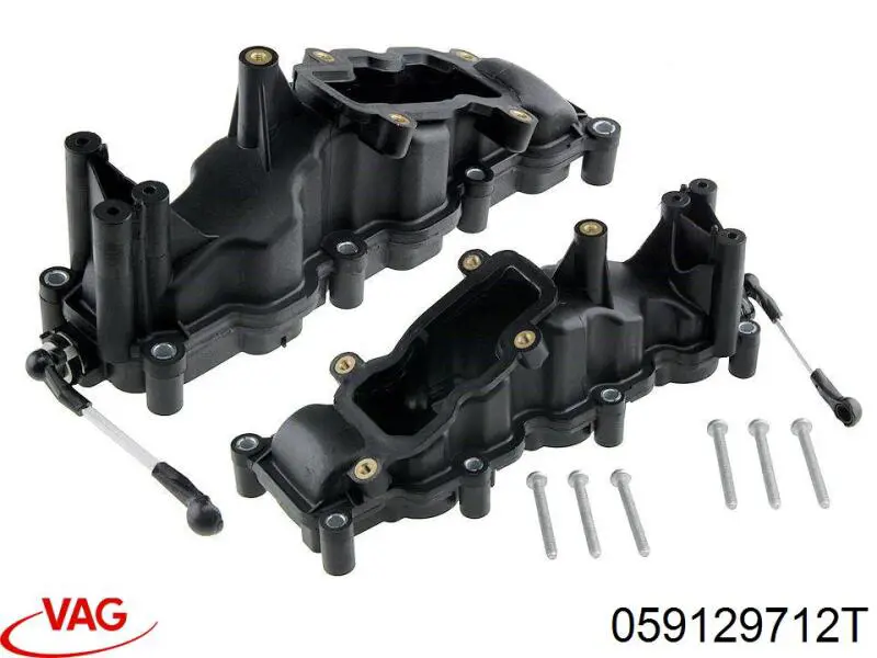 Compre 059129712T VAG Tubo coletor direito de admissão