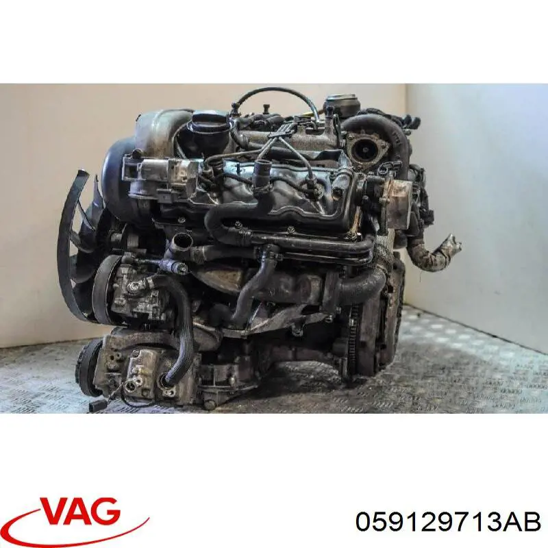 059129713AB VAG Tubo coletor esquerdo de admissão