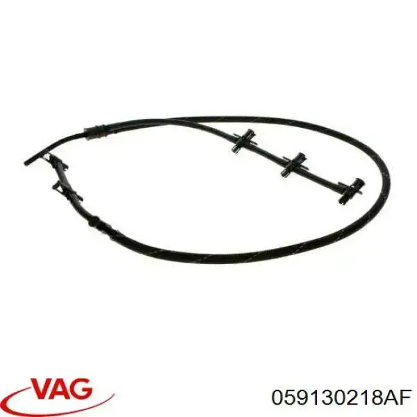 Tubo de combustível, inverso desde os injetores VAG 059130218AF preço, a partir de 113,31 USD