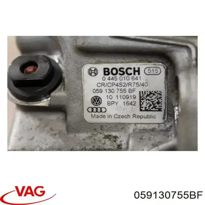 059130755BF VAG Bomba de combustível de pressão alta