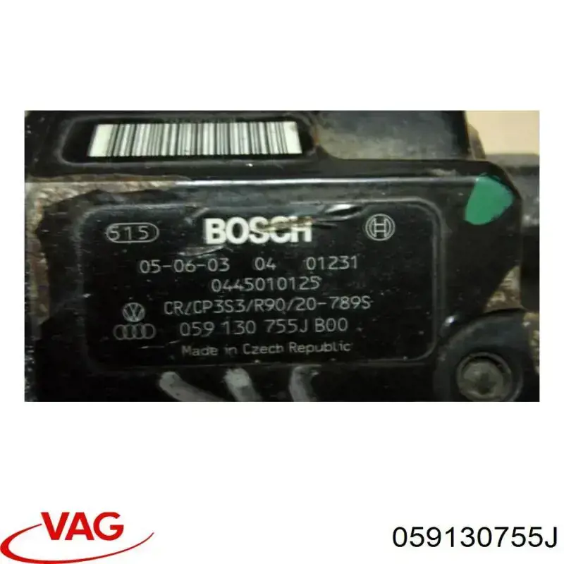 Bomba de combustível de pressão alta VAG 059130755J preço, a partir de 231,95 USD