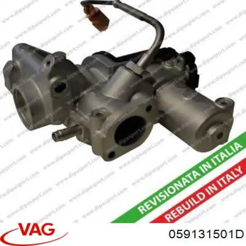 Compre 059131501D VAG Válvula EGR de recirculação dos gases