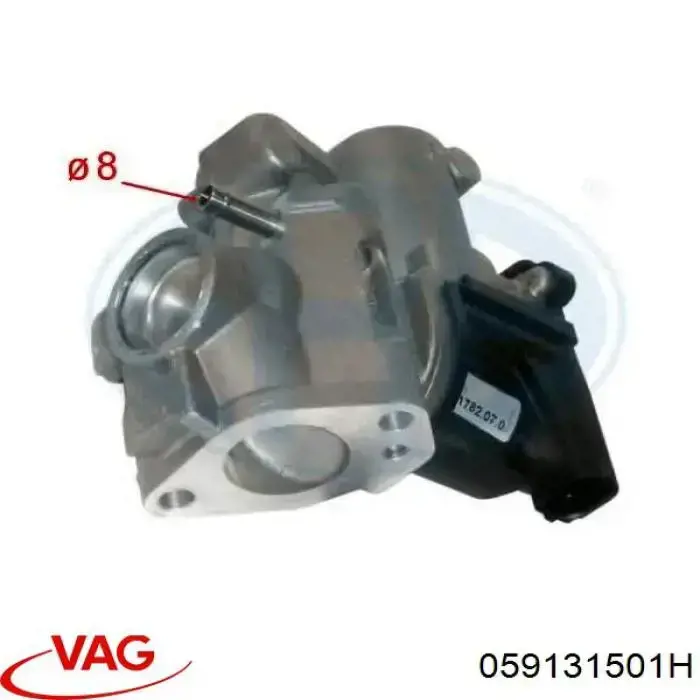 Compre 059131501H VAG Válvula EGR de recirculação dos gases