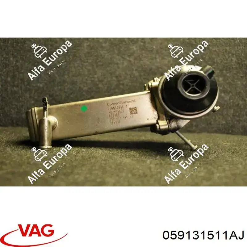 Radiador do sistema EGR de recirculação dos gases de escape VAG 059131511AJ preço, a partir de 204,66 USD