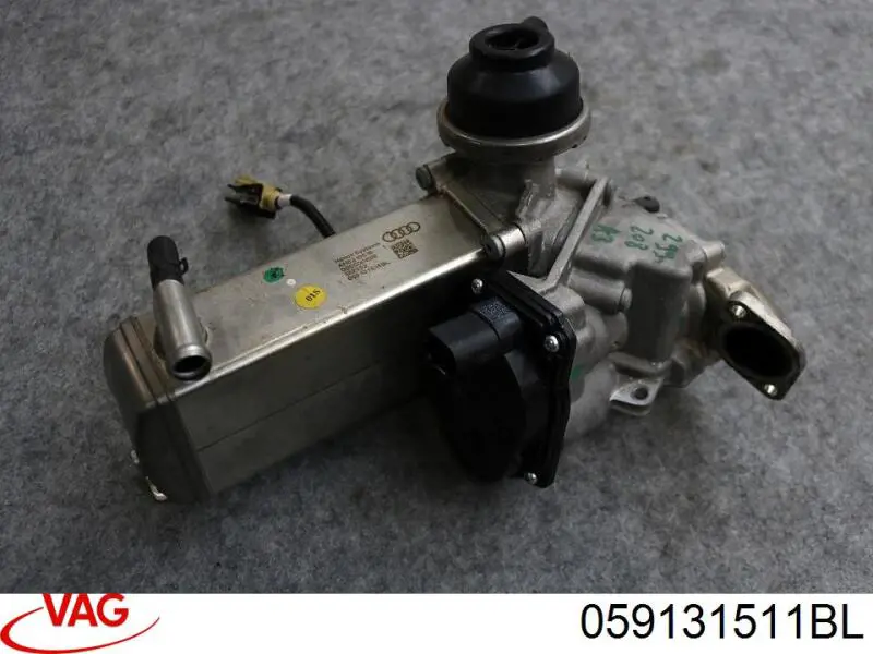 059131511BL VAG Radiador do sistema EGR de recirculação dos gases de escape