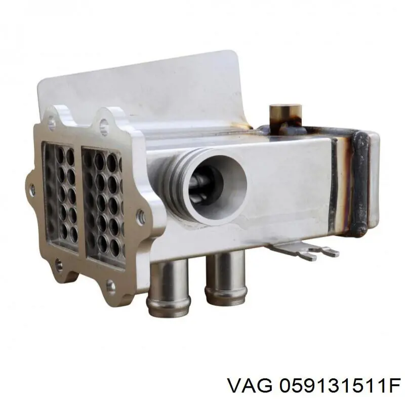 Radiador do sistema EGR de recirculação dos gases de escape VAG 059131511F preço, a partir de 462,69 USD