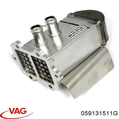 Radiador do sistema EGR de recirculação dos gases de escape VAG 059131511G preço, a partir de 462,69 USD