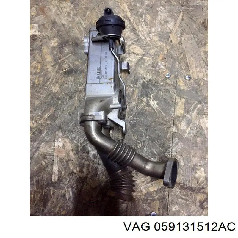 Radiador do sistema EGR de recirculação dos gases de escape VAG 059131512AR preço, a partir de 635,80 USD