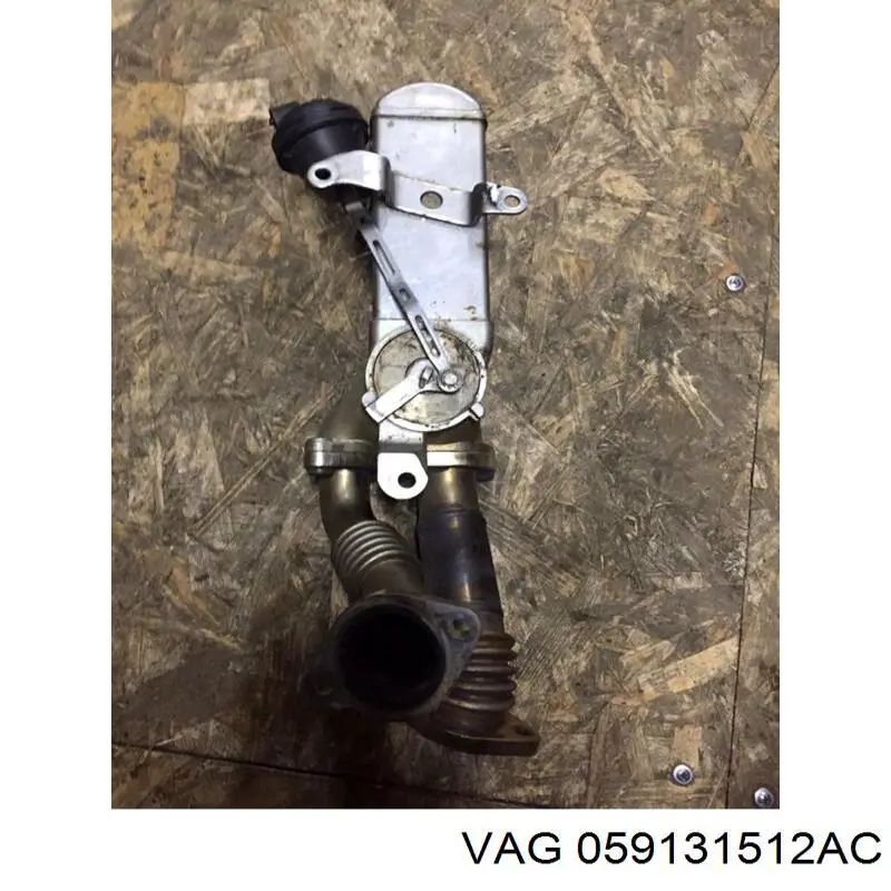 059131512AR VAG Radiador do sistema EGR de recirculação dos gases de escape