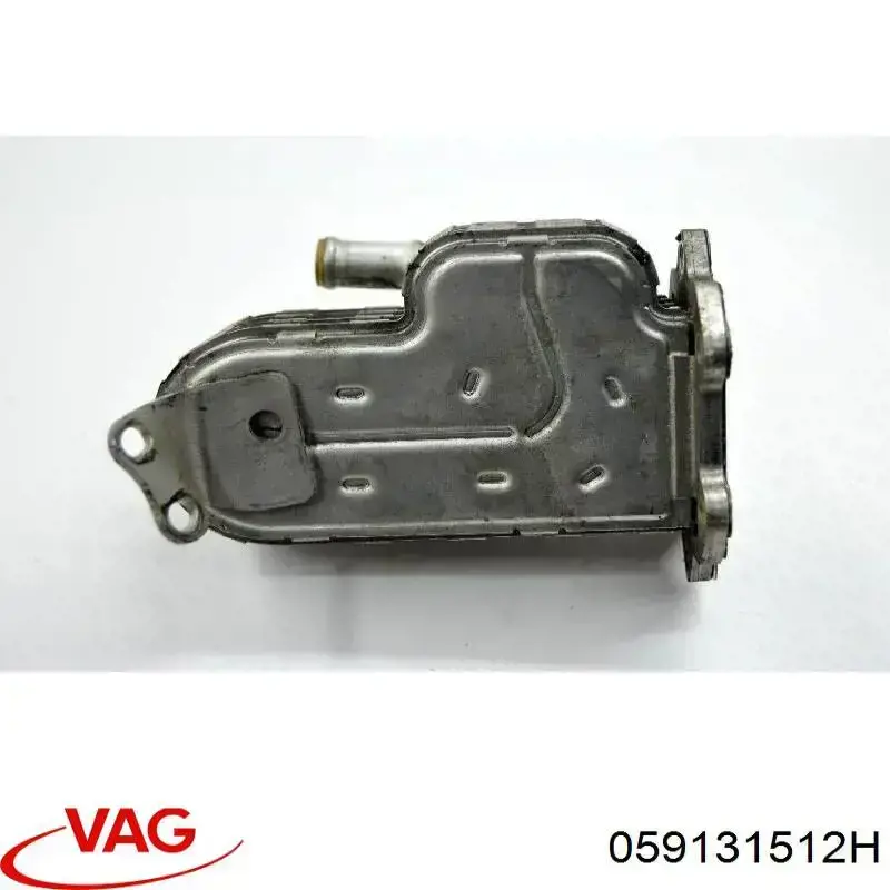 Compre 059131512H VAG Radiador do sistema EGR de recirculação dos gases de escape