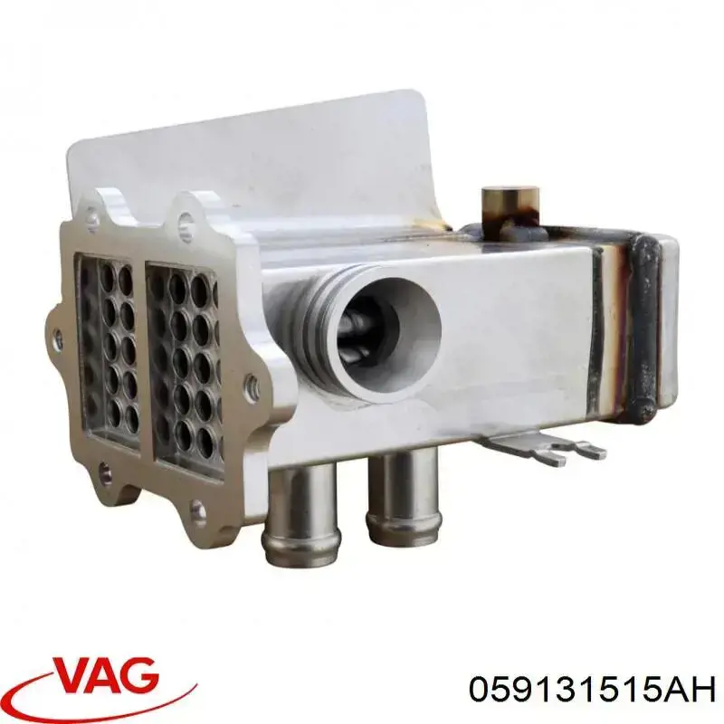 Compre 059131515AH VAG Radiador do sistema EGR de recirculação dos gases de escape