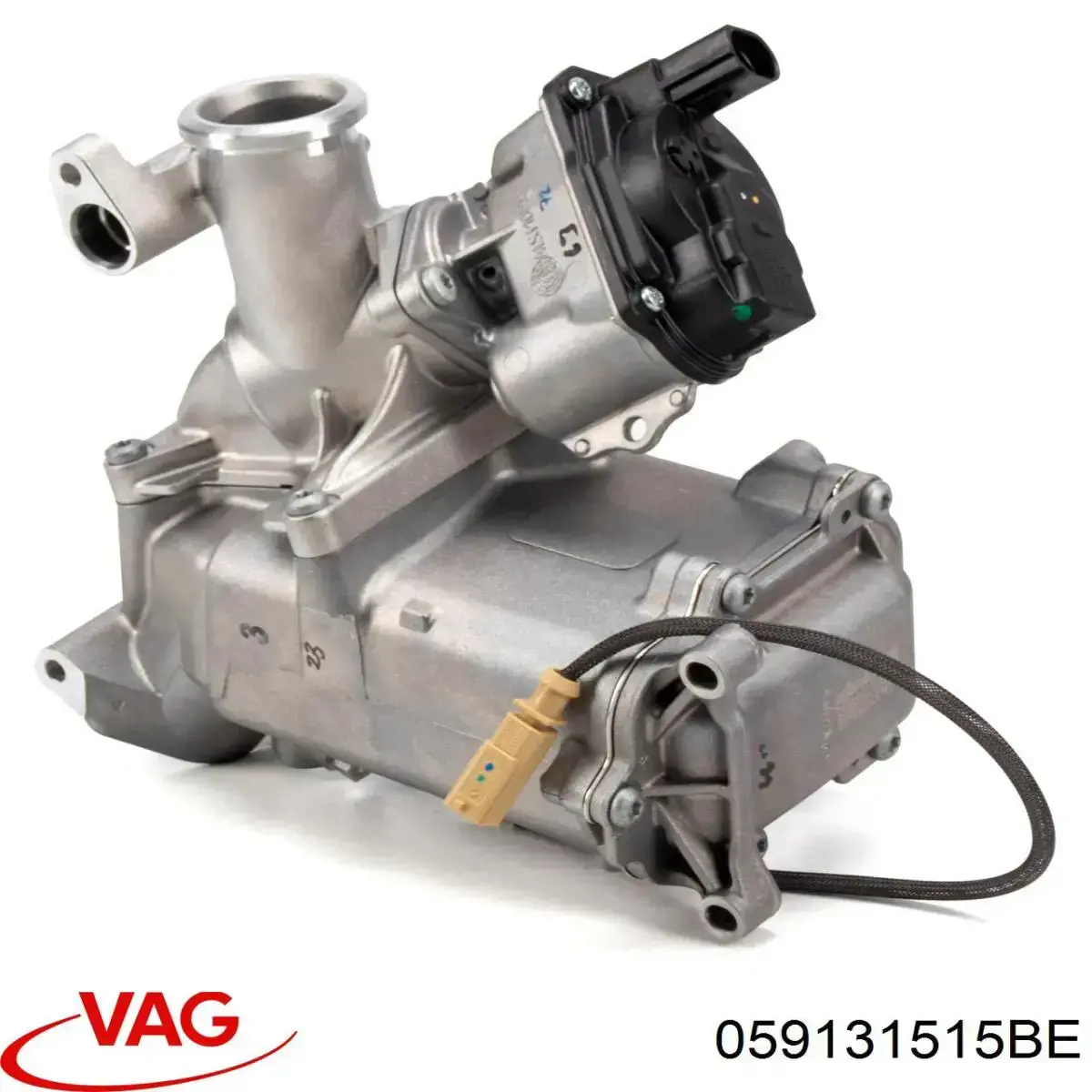 059131515BE VAG Radiador do sistema EGR de recirculação dos gases de escape