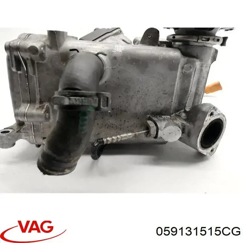 Radiador do sistema EGR de recirculação dos gases de escape VAG 059131515CG preço, a partir de 387,15 USD
