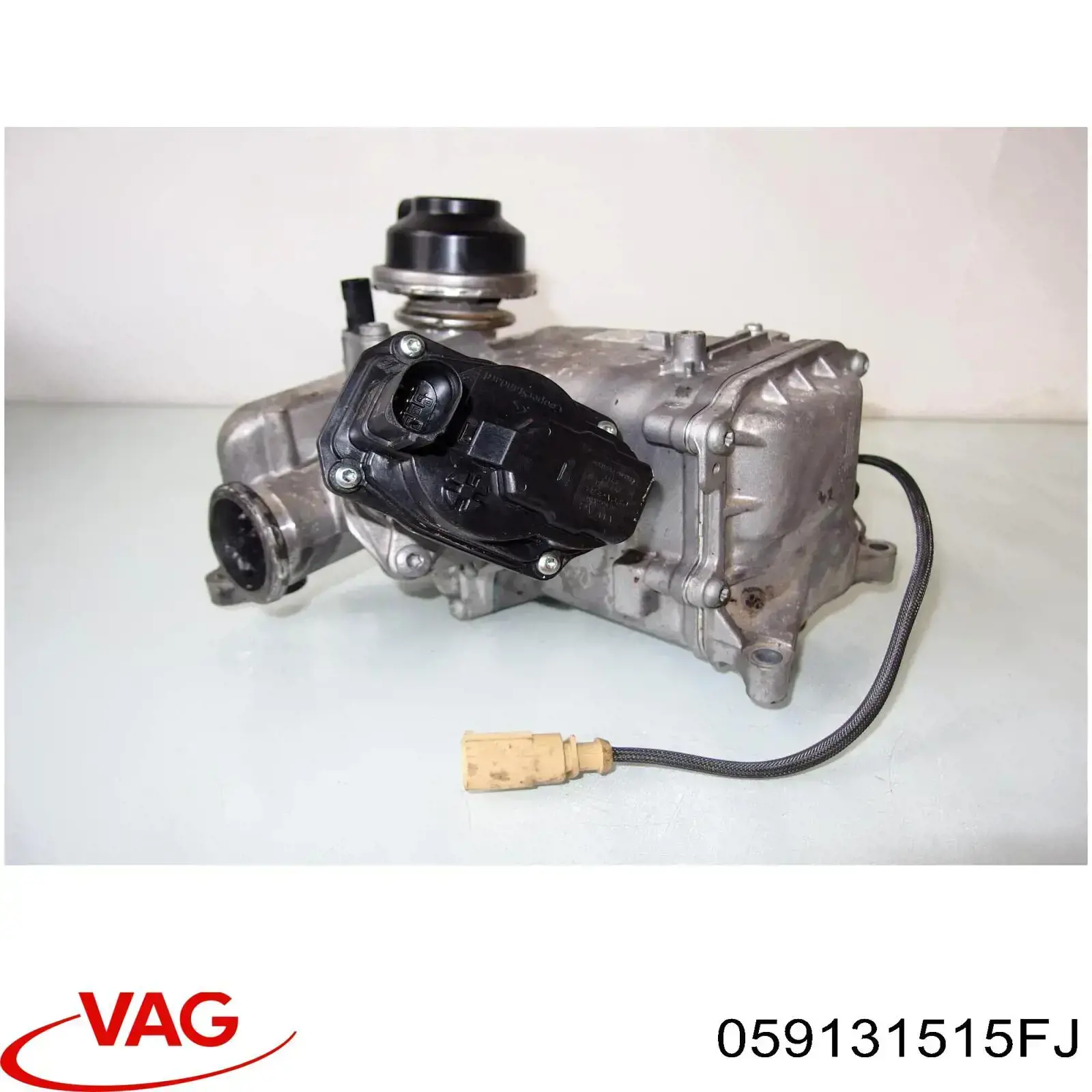 059131515FJ VAG Radiador do sistema EGR de recirculação dos gases de escape