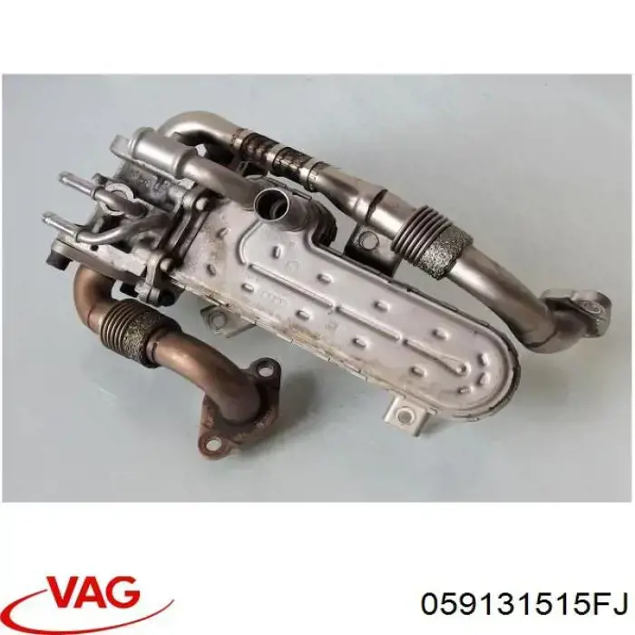 Compre 059131515FJ VAG Radiador do sistema EGR de recirculação dos gases de escape