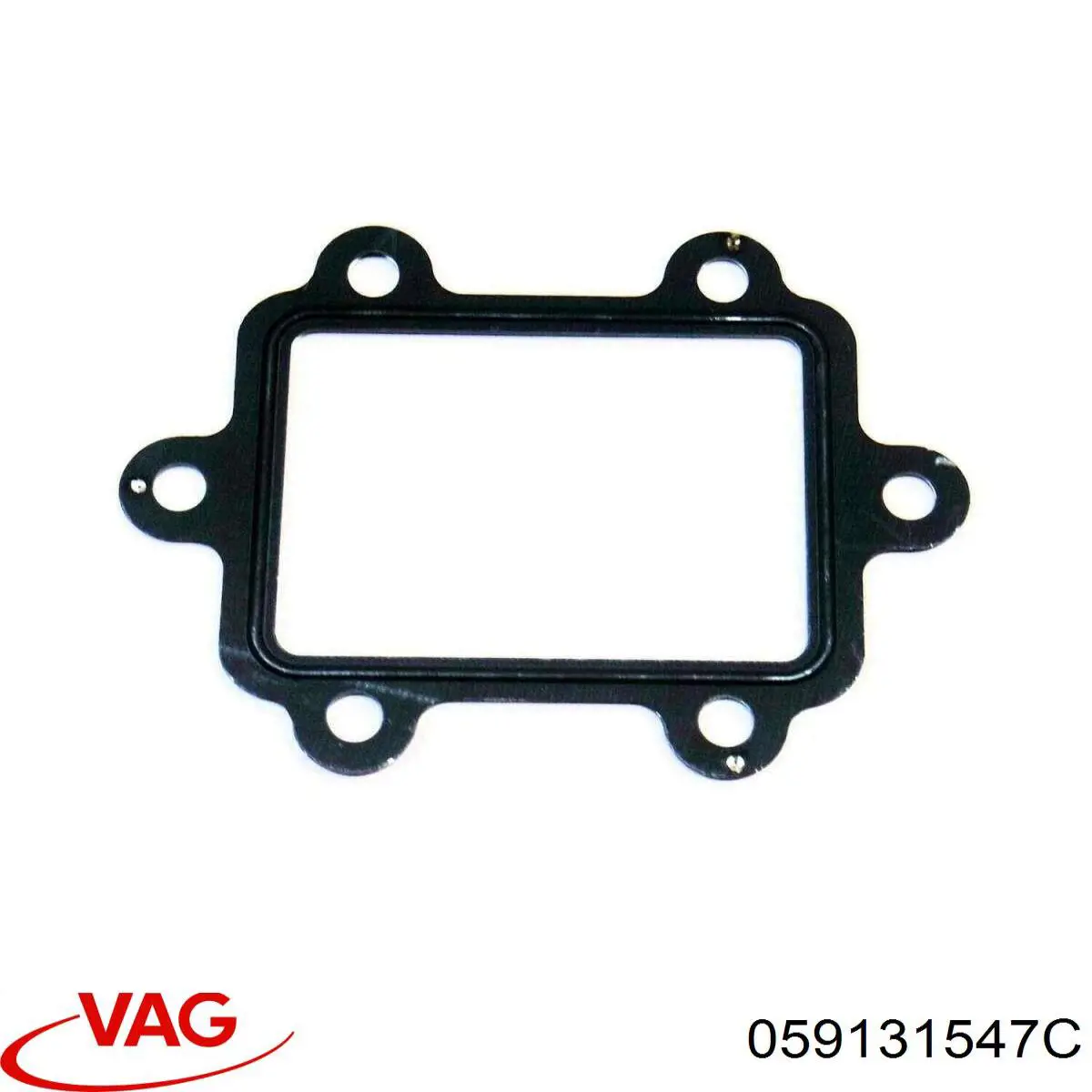 059131547C VAG Vedante de refrigerador EGR do sistema de recirculação dos gases