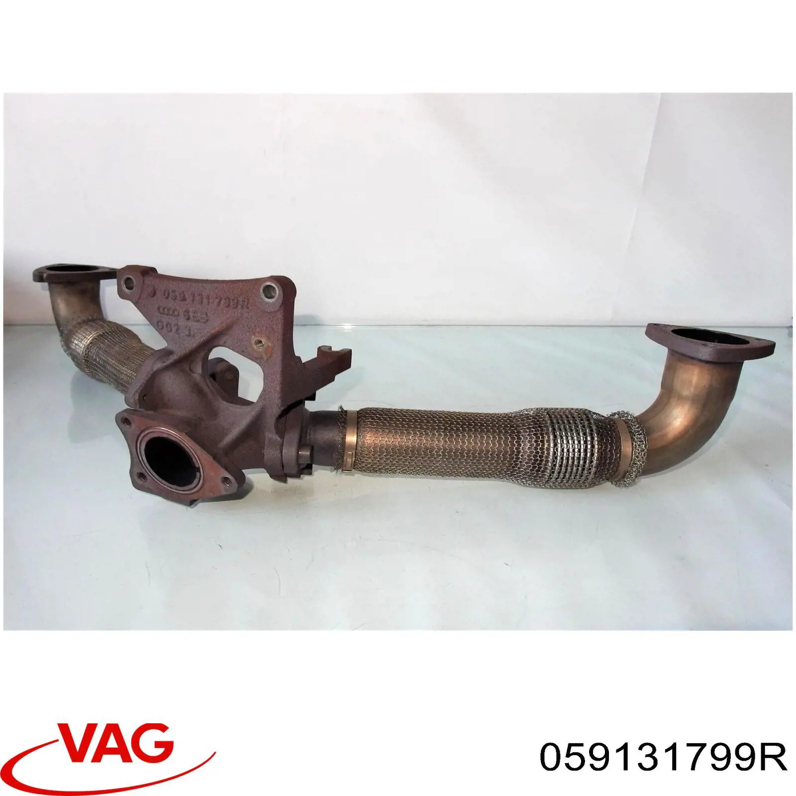 Tubo coletor de escape para Audi Q7  4LB