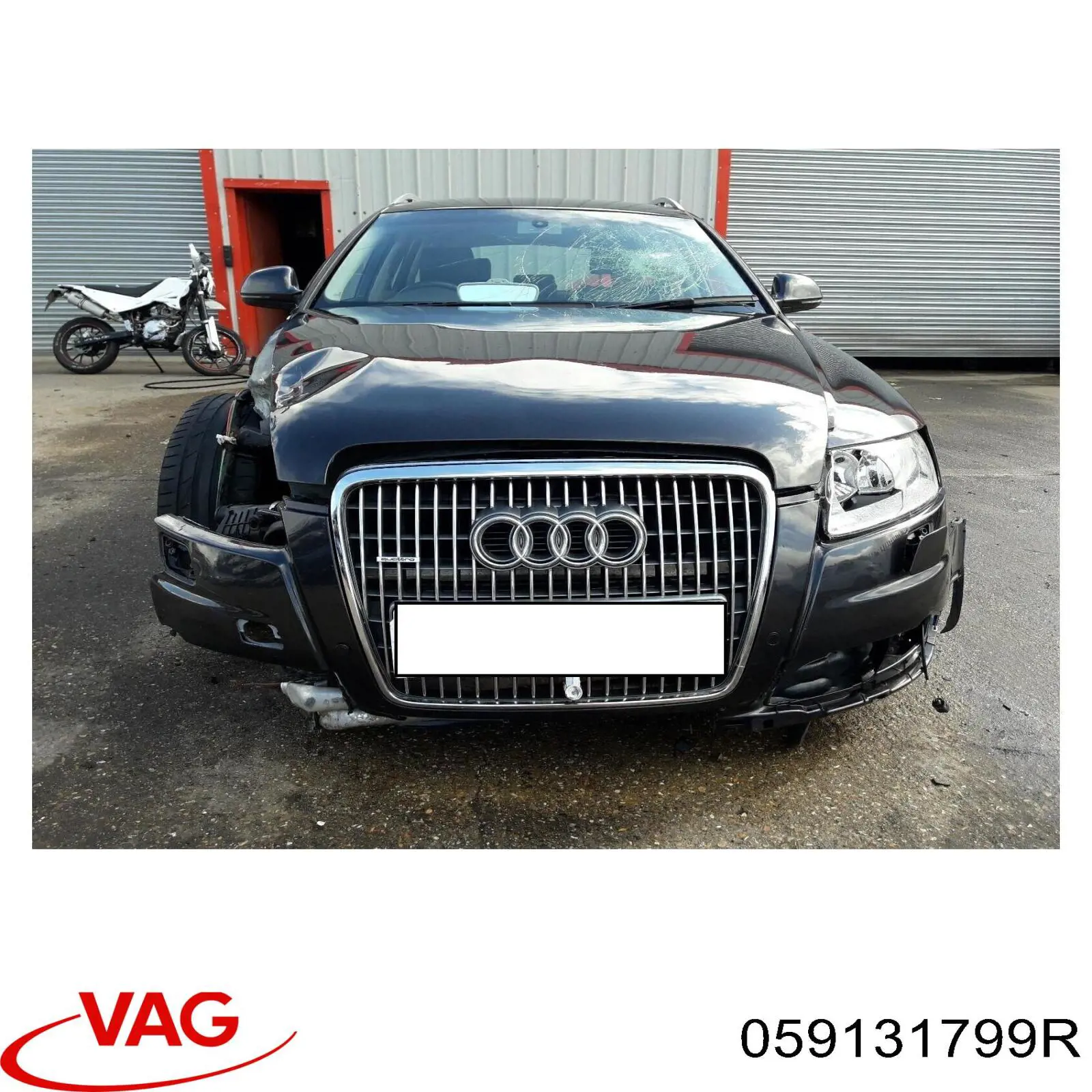  Tubo coletor de escape Audi Q7 SUV (4LB) (2006 - 2016) 