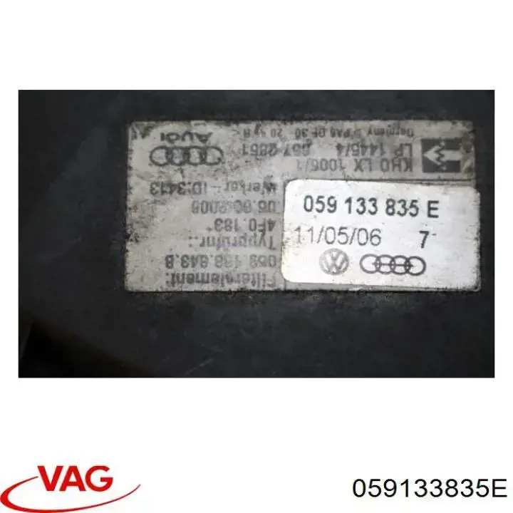  VAG 059133835E preço, a partir de 95,34 USD