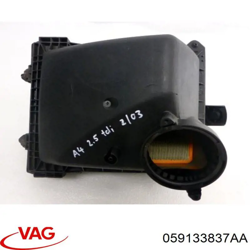 059133837AA VAG Caixa de filtro de ar