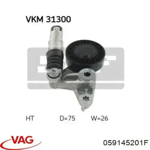 Reguladora de tensão da correia de transmissão VAG 059145201F preço, a partir de 60,63 USD