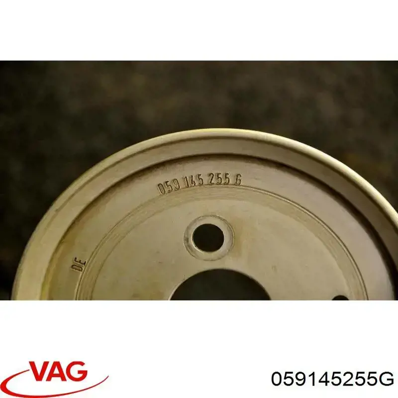 059145255D VAG Polia de bomba da Direção hidrâulica assistida