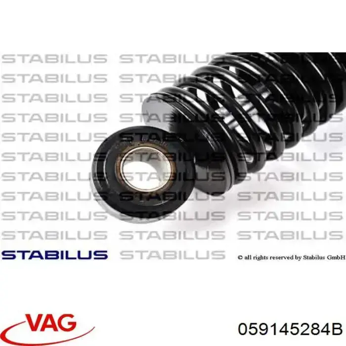 Amortecedor de reguladora de tensão da correia de transmissão VAG 059145284B preço, a partir de 85,23 USD