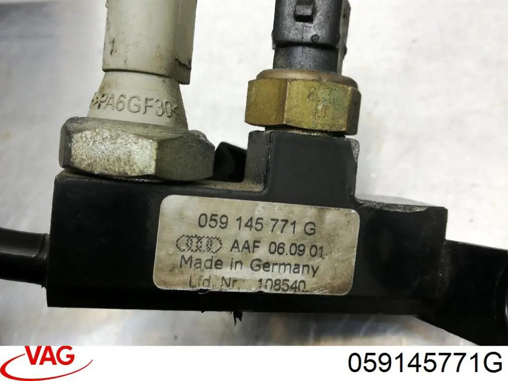 Tubo (mangueira) de fornecimento de óleo de turbina VAG 059145771G preço, a partir de 129,25 USD