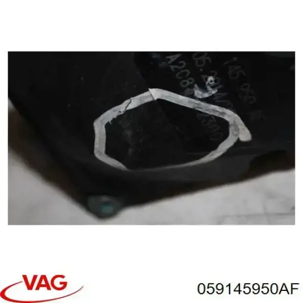 Válvula de borboleta montada A2C53358421 VAG