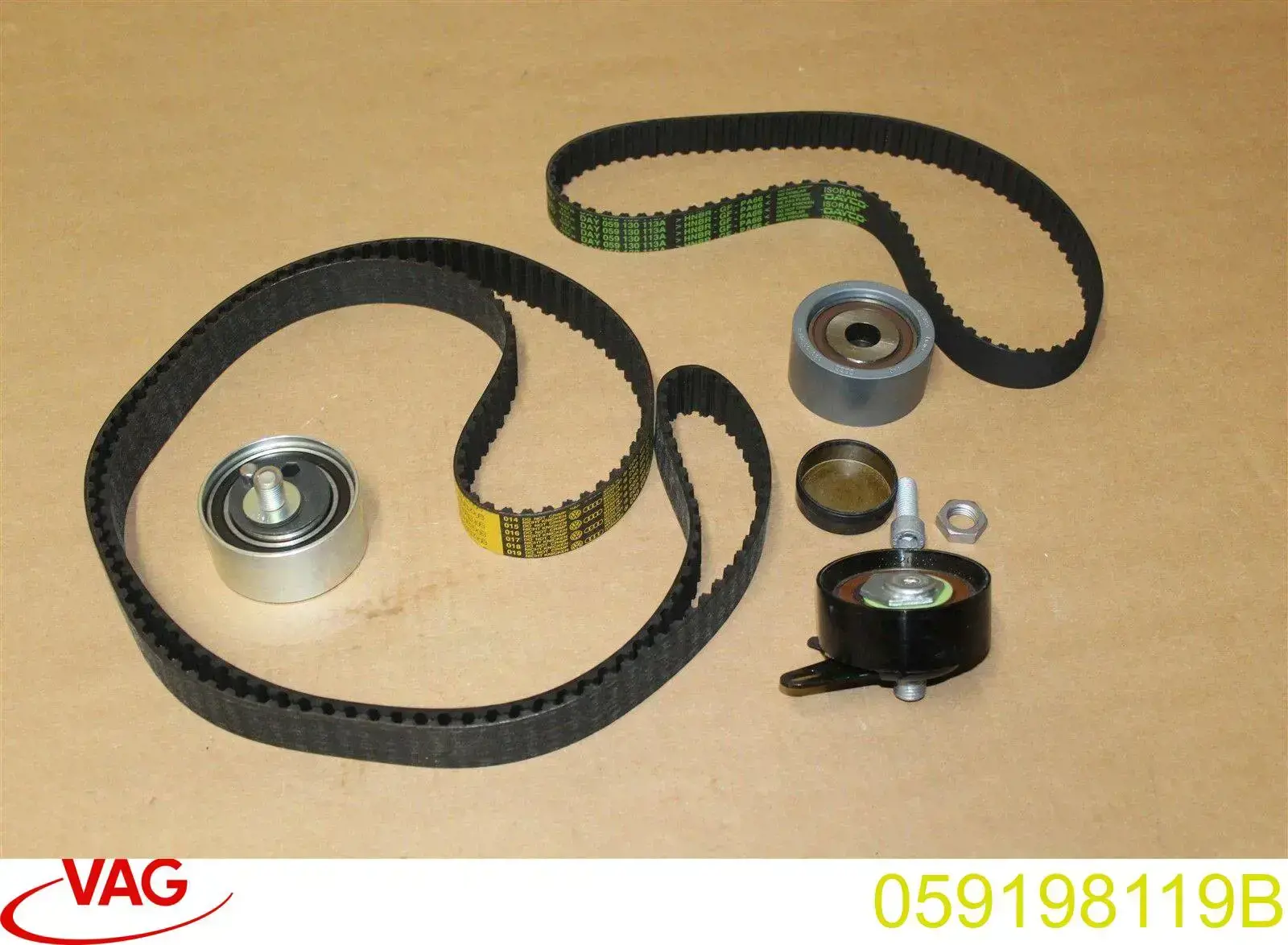 Correia do mecanismo de distribuição de gás, kit VAG 059198119B preço, a partir de 204,44 USD