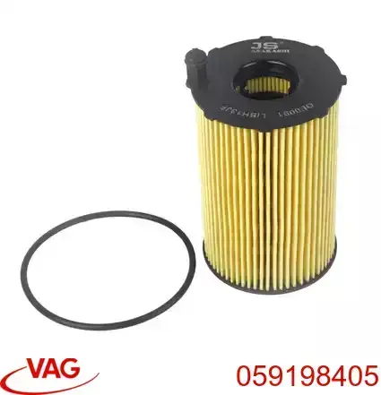 Compre 059198405 VAG Filtro de óleo