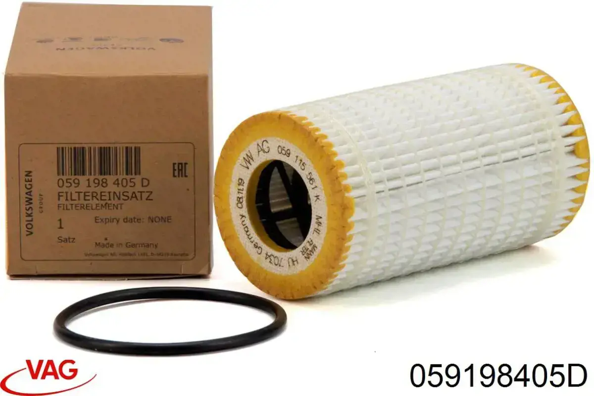 OX1311D Mahle Original Filtro de óleo