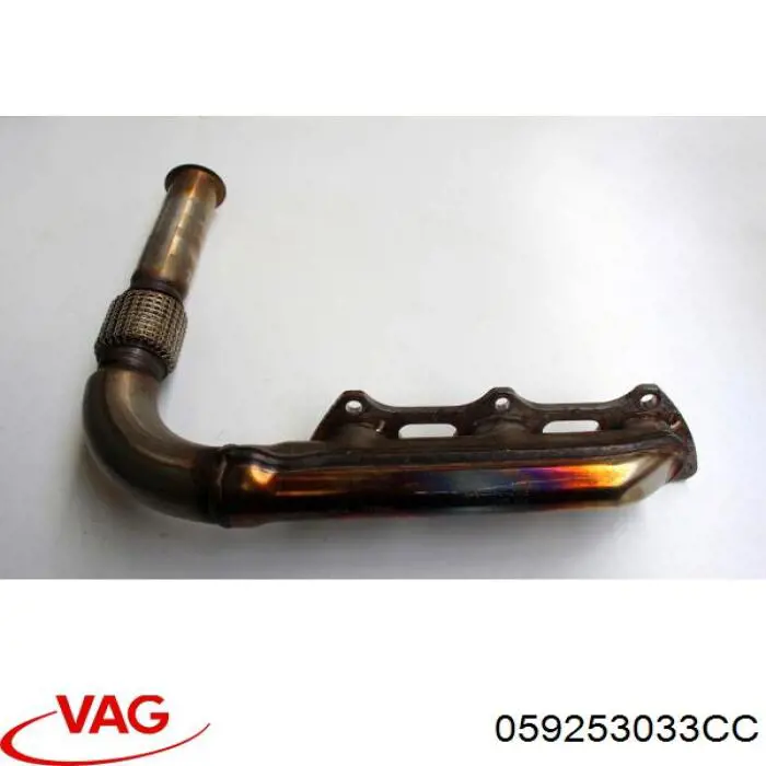 Compre 059253033CC VAG Tubo coletor de escape esquerdo