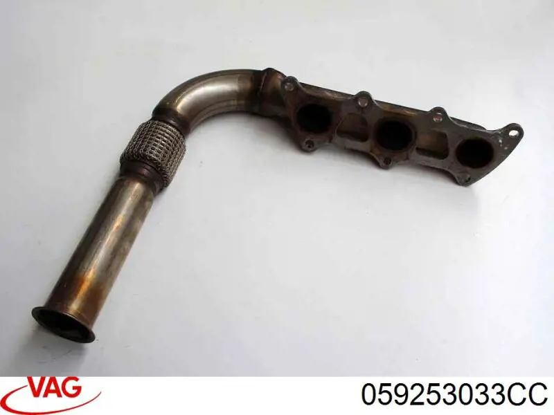 Tubo coletor de escape esquerdo VAG 059253033CC preço, a partir de 88,61 USD