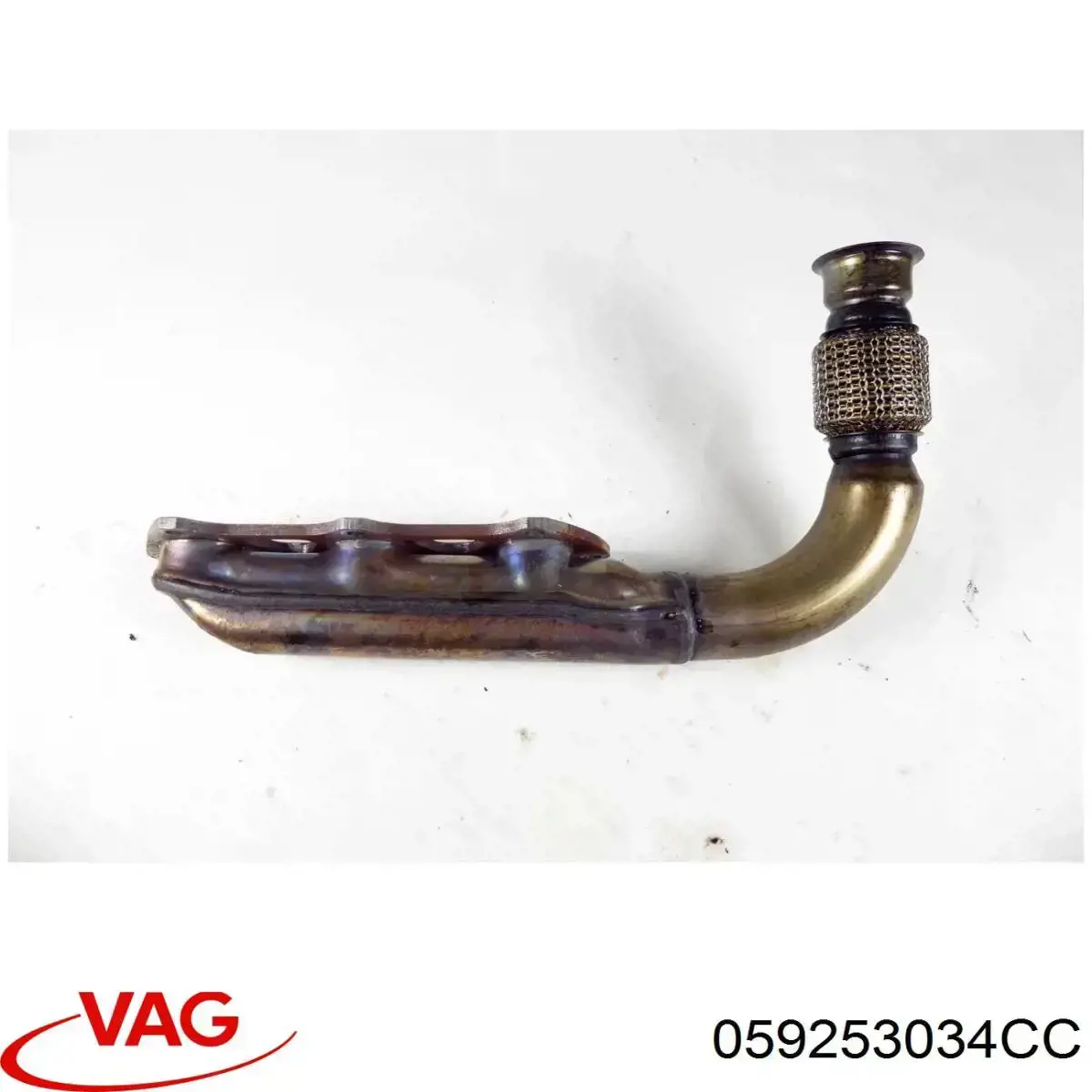 Compre 059253034CC VAG Tubo coletor de escape direito