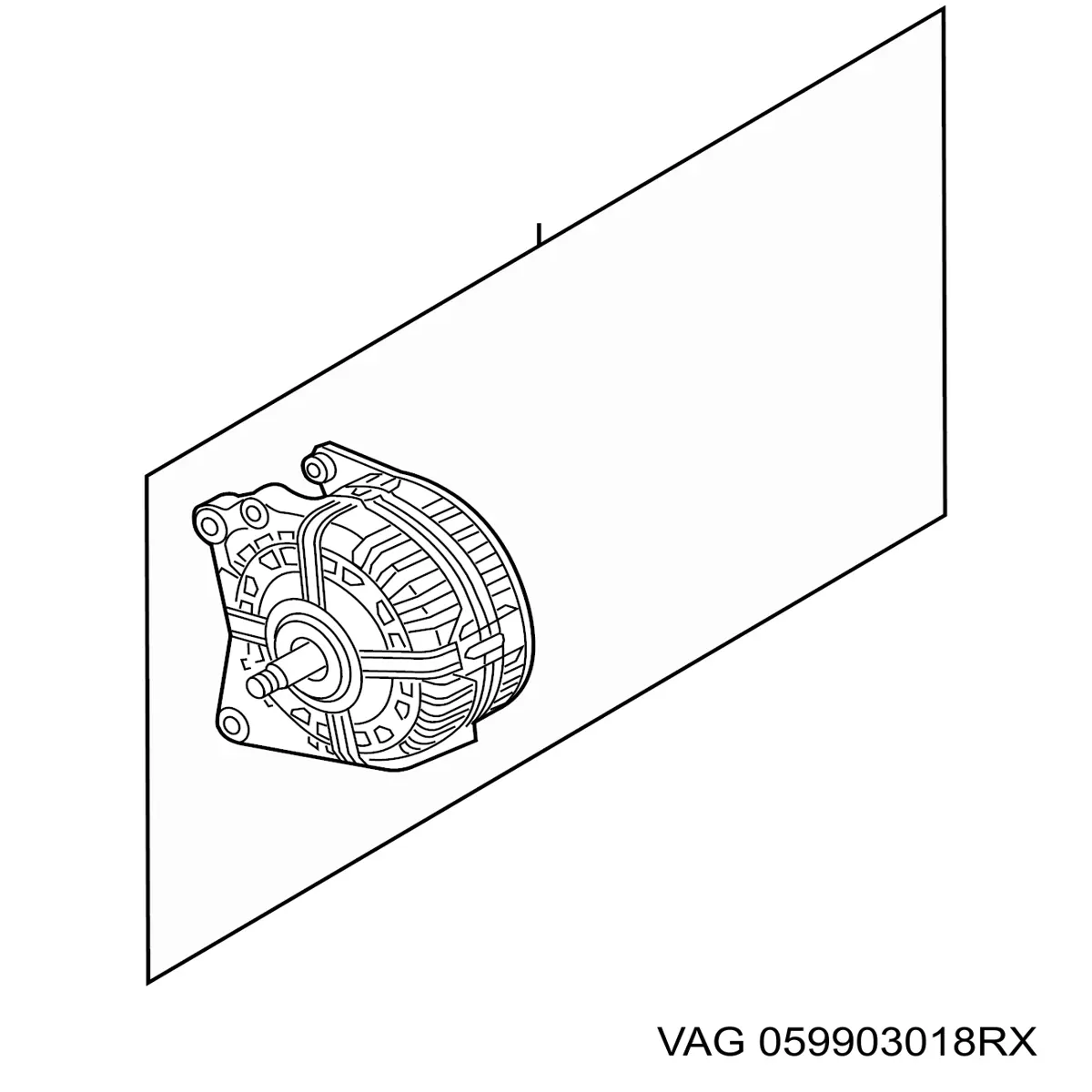 059903018RX VAG Gerador