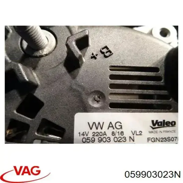 Gerador VAG 059903023NX preço, a partir de 456,29 USD