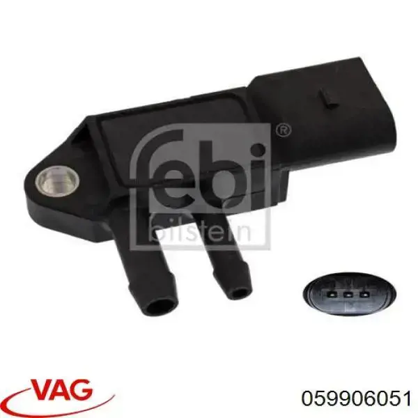 Compre 059906051 VAG Sensor de pressão no coletor de admissão, MAP