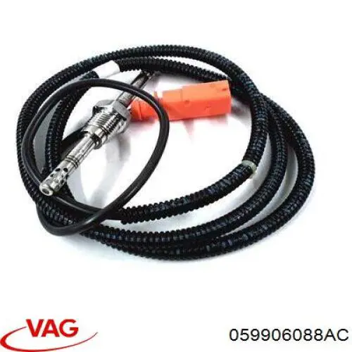 Sensor de temperatura dos gases de escape (GE), depois de filtro de partículas diesel VAG 059906088AC preço, a partir de 62,16 USD