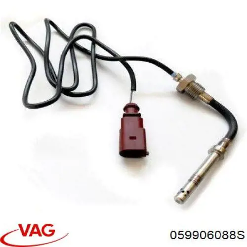 059906088S VAG Sensor de temperatura dos gases de escape (GE), antes de filtro de partículas diesel