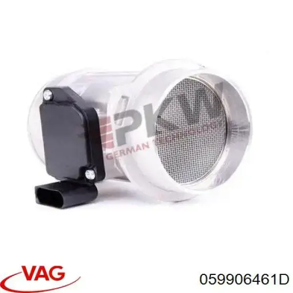 Compre 059906461D VAG Sensor de fluxo (consumo) de ar, medidor de consumo M.A.F. - (Mass Airflow)