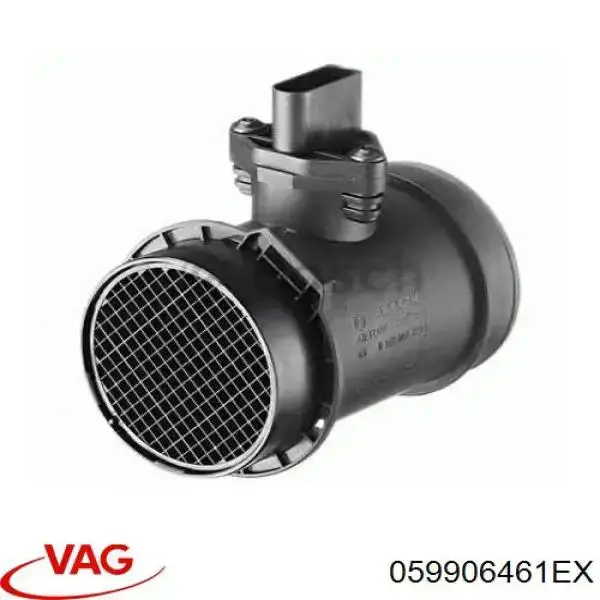 Compre 059906461EX VAG Sensor de fluxo (consumo) de ar, medidor de consumo M.A.F. - (Mass Airflow)