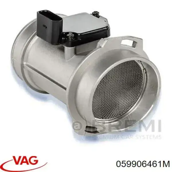 059906461M VAG Sensor de fluxo (consumo) de ar, medidor de consumo M.A.F. - (Mass Airflow)