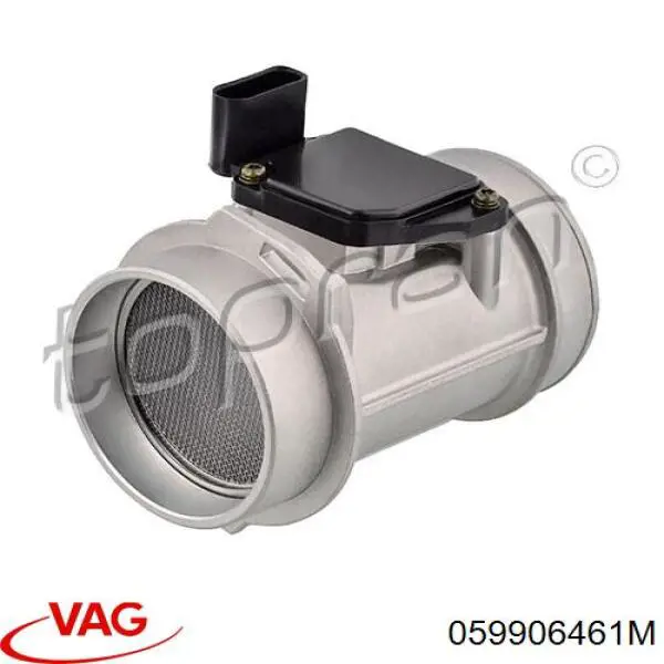 Compre 059906461M VAG Sensor de fluxo (consumo) de ar, medidor de consumo M.A.F. - (Mass Airflow)