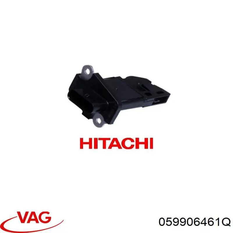 Sensor de fluxo (consumo) de ar, medidor de consumo M.A.F. - (Mass Airflow) VAG 059906461Q preço, a partir de 98,75 USD