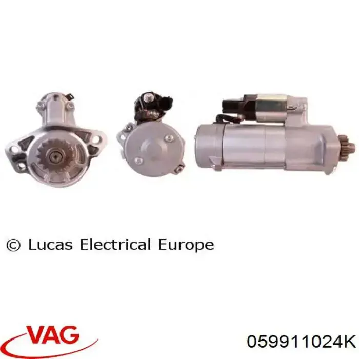 Motor de arranco VAG 059911024K preço, a partir de 157,72 USD