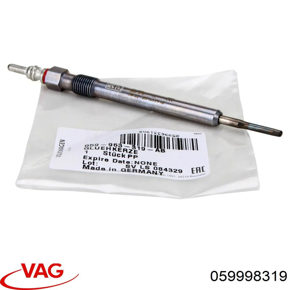 Vela de incandescência VAG 059998319 preço, a partir de 213,22 USD
